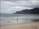 The beach at Matauri Bay